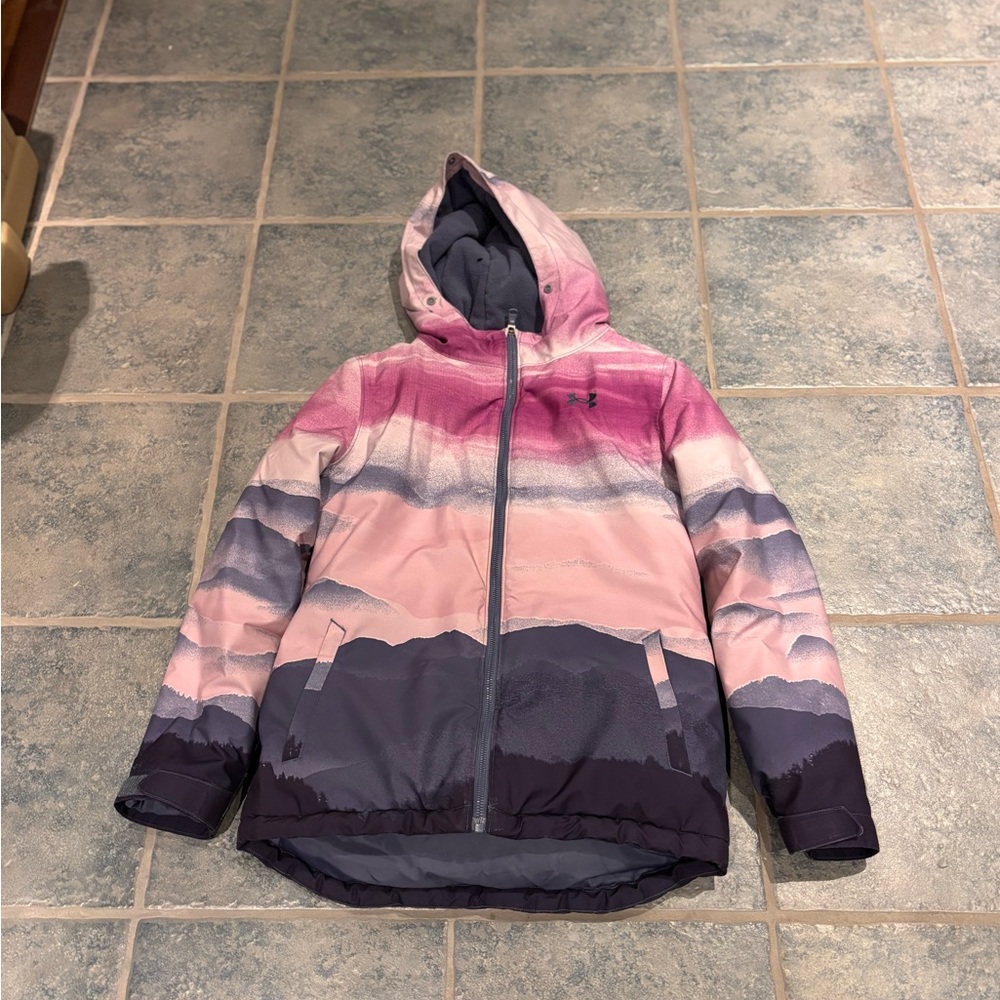 Under Armour Pink and Purple Kids Jacket